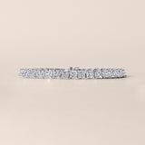 Asscher-Cut Diamond Tennis Bracelet