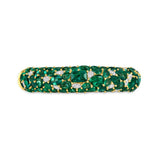 Emerald and Diamond Mosaic Bangle
